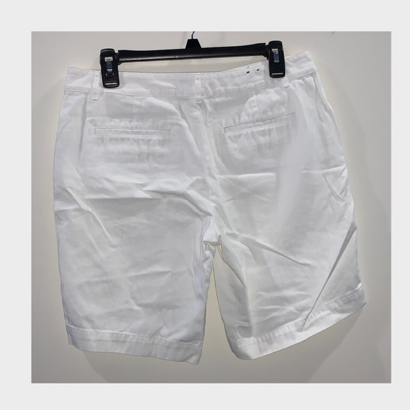 American Living // White Bermuda Shorts - Picture 2 of 5